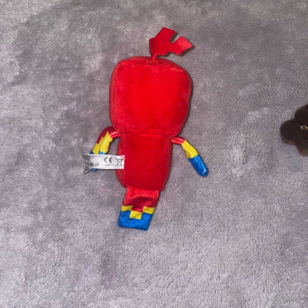 minecraft parrot and snow man plushee